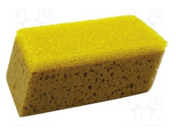 Sponge plaster smoothing disc