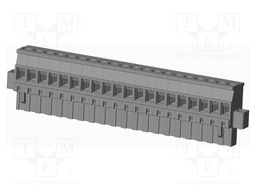 Connector: pluggable terminal block; plug; female; angled 90°