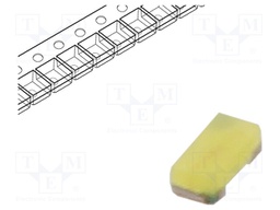 LED; SMD; 0402; white cold; 300mlm; 90mcd; 115°; 5mA; 2.6÷3.1V