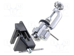 Tool: vice; Mat: aluminium alloy; Jaws width: 74mm; 850g; H: 155mm