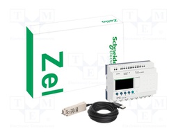 Programmable relay; DIN; Zelio Logic; -20÷40°C; 100÷240VAC