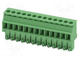 PCB connector, nominal cross section: 1.5 mm?, color: green,