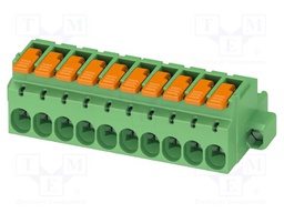 PCB connector, nominal cross section: 2.5 mm?, color: green,