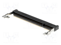Connector: DDR2; SO DIMM; horizontal; SMT; PIN: 200; 5.2mm; 1.8V