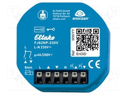 Blinds controller; EnOcean; plaster embedded; 230VAC; NO + NO