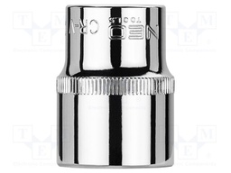 Socket; 6-angles,socket spanner; HEX 21mm; 1/2"