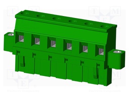 Connector: pluggable terminal block; plug; female; angled 90°