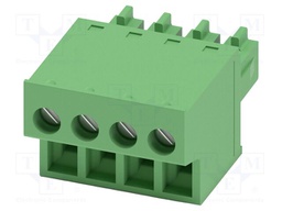 PCB connector, nominal cross section: 1.5 mm?, color: green,