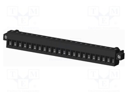 Connector: pluggable terminal block; plug; female; straight; 300V