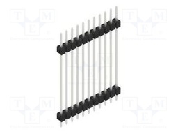 Connector: pin strips; pin header; male; PIN: 11; 2.54mm; THT; 1x11