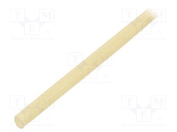 Insulating tube; natural; -20÷155°C; Øint: 3mm; L: 100m