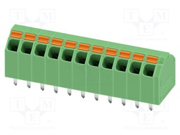 PCB terminal block, nominal current: 9 A, rated voltage (III