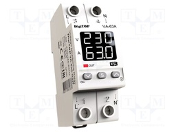 Voltage monitoring relay; AC current,undervoltage,overvoltage