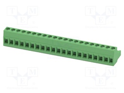 PCB connector, nominal cross section: 2.5 mm?, color: green,