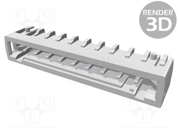 Connector: wire-board; female; PIN: 9; 2.54mm; Series: har-flexicon