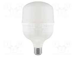 LED lamp; white cold; E27; 220÷240VAC; 2060lm; 20W; 160°; 6500K