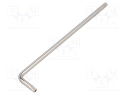 Wrench; Torx® with protection; T25H; tool steel; long; 130mm