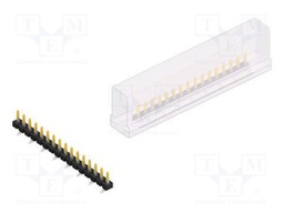 Connector: pin strips; pin header; male; PIN: 16; 2.54mm; SMT; 1x16