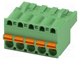 PCB connector, nominal cross section: 2.5 mm?, color: green,