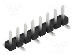 Connector: pin strips; pin header; male; PIN: 8; 2.54mm; SMT; 1x8
