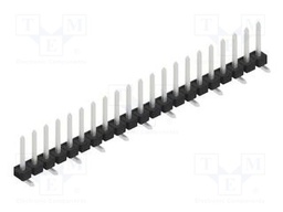 Connector: pin strips; pin header; male; PIN: 21; 2.54mm; SMT; 1x21