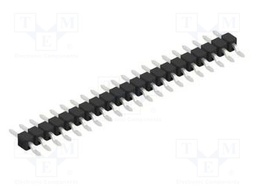 Connector: pin strips; pin header; male; PIN: 21; 2.54mm; SMT; 1x21