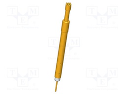 Needle-like test probe; Operational spring compression: 2.65mm