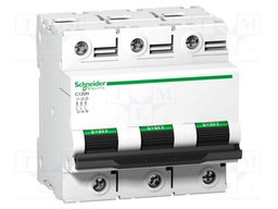 Circuit breaker; 230/400VAC; Inom: 100A; Poles: 3; DIN; Charact: D