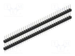 Connector: pin strips; pin header; male; PIN: 36; 2.54mm; THT; 1x36