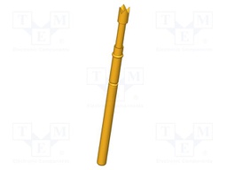 Test needle; Operational spring compression: 4mm; 5A; Ø: 1.8mm