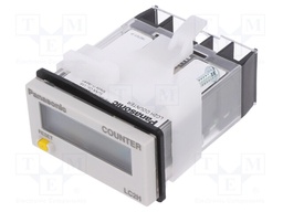 Counter: electronical; LCD; pulses; 99999999; IP66; IN 1: voltage