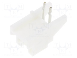 Socket; wire-board; male; PA; 2mm; PIN: 2; THT; 3A; Locking: latch
