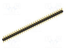 Connector: pin strips; pin header; male; PIN: 32; 2.54mm; THT; 1x32