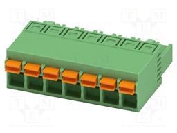 PCB connector, nominal cross section: 2.5 mm?, color: green,
