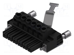 Pluggable terminal block