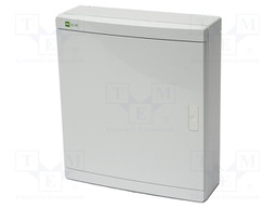 Enclosure: for modular components; IP40; No.of mod: 24