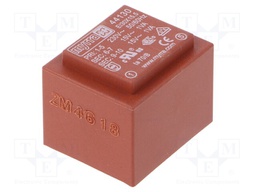 Transformer: encapsulated; 2VA; 230VAC; 15V; 15V; 67mA; 67mA