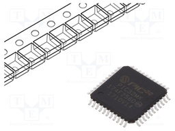 PIC microcontroller; Memory: 256kB; SRAM: 64kB; 2.3÷3.6VDC; SMD