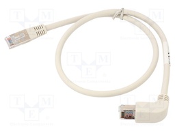Patch cord; SF/UTP; Cat: 5e; RJ45 plug,RJ45 up angled plug; Cu