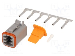 Connector: wire-wire; DT; plug; female; Size: 16; 0.75÷2mm2; PIN: 6