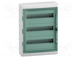 Enclosure: for modular components; IP65; light grey; IK09