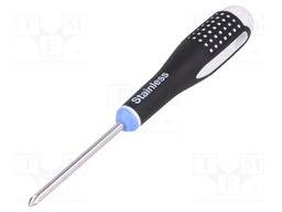 Screwdriver; Pozidriv®; Size: PZ1; Blade length: 75mm