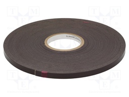 Tape: magnetic; W: 12mm; L: 30m; D: 1.55mm; rubber