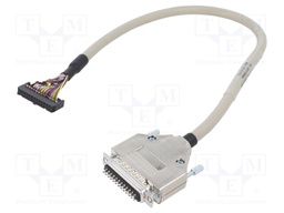 Cable: for industrial modules; Cores: 25; 400mm; IDC-D-Sub M SH