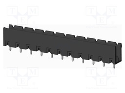Connector: pluggable terminal block; socket; male; on PCBs
