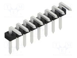 Connector: pin strips; pin header; male; PIN: 8; 2mm; THT; 1x8; 100V