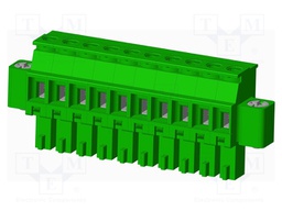 Connector: pluggable terminal block; plug; female; angled 90°