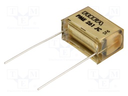 Capacitor: paper; 100nF; 500VAC; Pitch: 20.3mm; ±10%; THT; 1kVDC