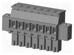 Connector: pluggable terminal block; plug; female; angled 90°