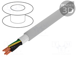 Wire: control cable; ÖLFLEX® FD CLASSIC 810; 4G2,5mm2; PVC; grey